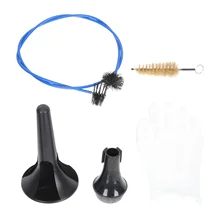 

1 Set Snake Brush Mouthpiece Brush Valves Casing Brush Trumpet Storage Rack