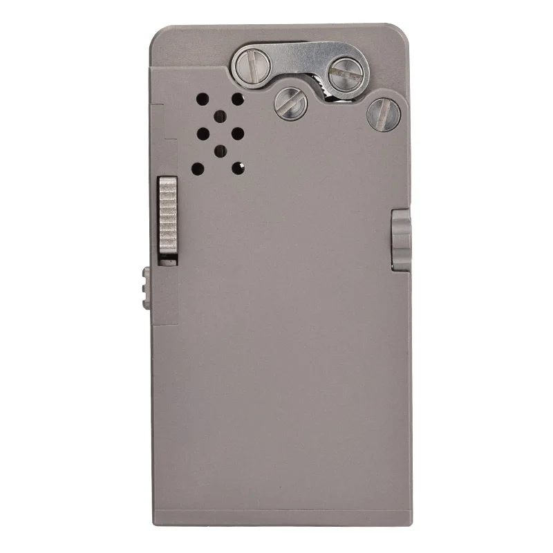 

Handmade Brass Mechanical Automatic Ignition Gasoline Lighter And Titanium Alloy Material Gift Box