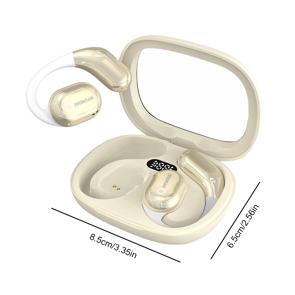 HYUNDAI Y16 Translator Earbuds 144 Languages Translation Earphones OWS Wireless Headphones Real-Time Instant Translation