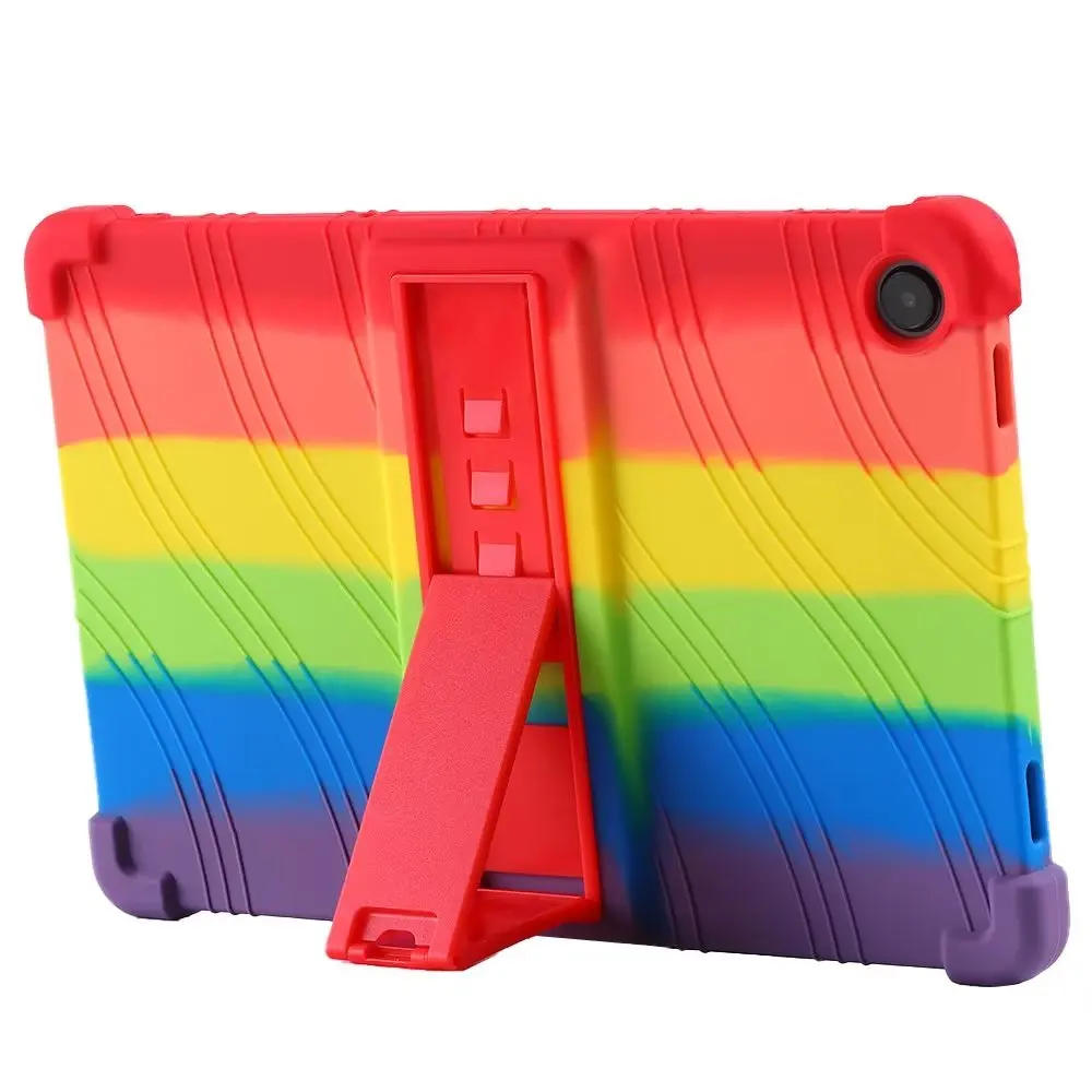 Kids Safe Silicone Kickstand Case - Durable Soft Cover