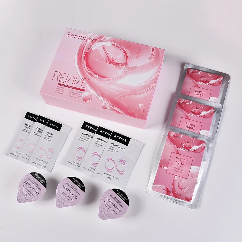CO2 Pod Glam Pods For Bubble Facial Machine Facial Spa CO2 Capsule For Aqua Beauty Machine Skincare Revive Pod Gels