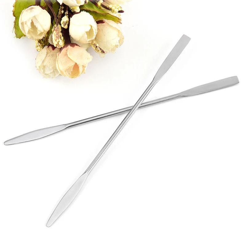 Stainless Steel Dual Heads Makeup Toner Spatula Mixing Stick Foundation Cream Mixing Tool 1/2/3/5Pcs Cosmetic Make Up Tool makeup tool makeup tool set