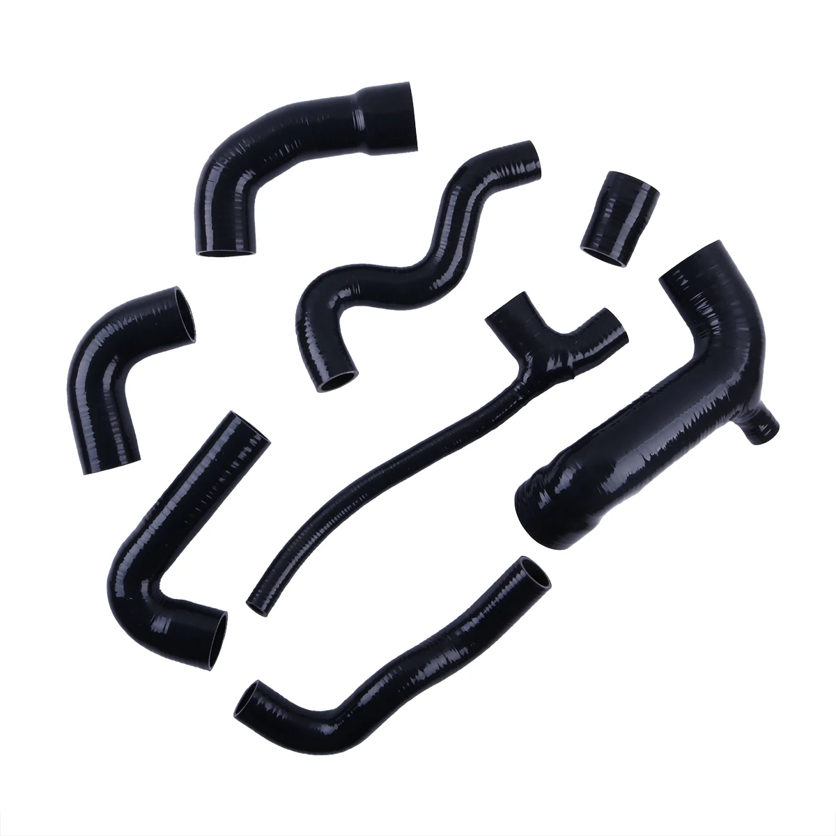 Nuovo Silicone Radiatore Aspirazione Aria Induzione Intercooler Tubo Tubo Tubo Kit Per Fiat Uno Turbo Ie Mk2 1372Cc 1989-1995