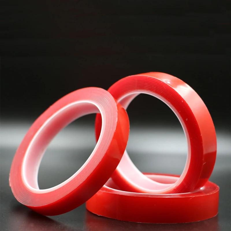 

3M Double Sided Adhesive Tape Acrylic Transparent No Traces Sticker for LED Strip Car Tablet Fixed Stickers Auto Accessories