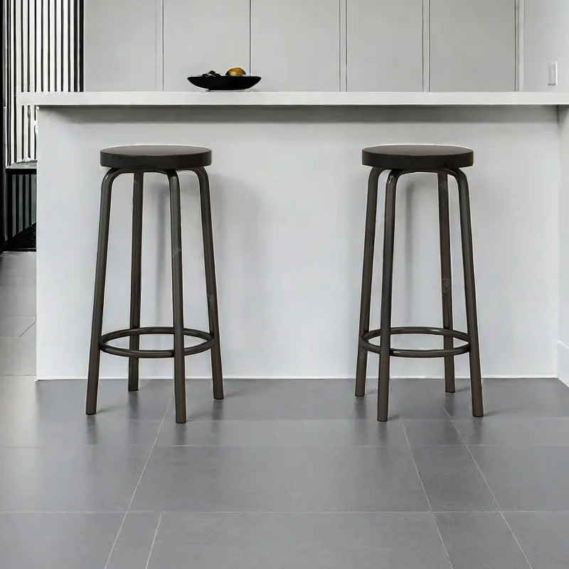 

Lightweight Chair Height Chairs Luxury Bar Ergonomic Nordic Barber Shop Designer Stools Taburetes Altos Cocina Kitchen Beauty