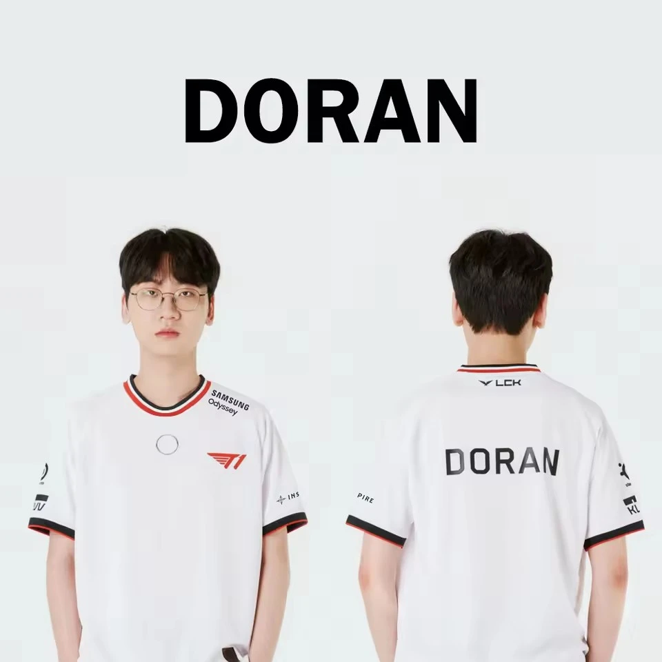 LOL 2025 T1 SKT1 Team Uniform Jersey League Of Legends MSI FAKER