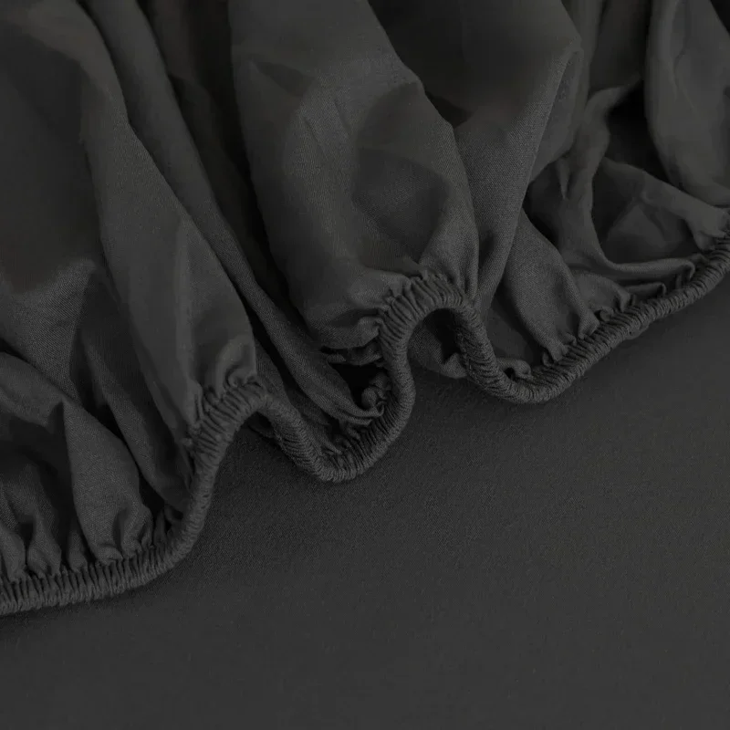 High Quality Fitted Sheet Single Double King Queen Size Mattress Cover With Elastic Band Bed Sheet 90/120/150/180 Fit Sheet 5