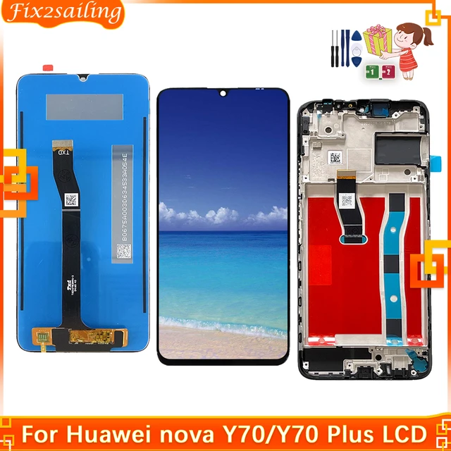 Écran tactile LCD avec cadre, 6.75 pouces, pour Huawei Nova Y70 Plus,  MGA-LX9, Original - AliExpress