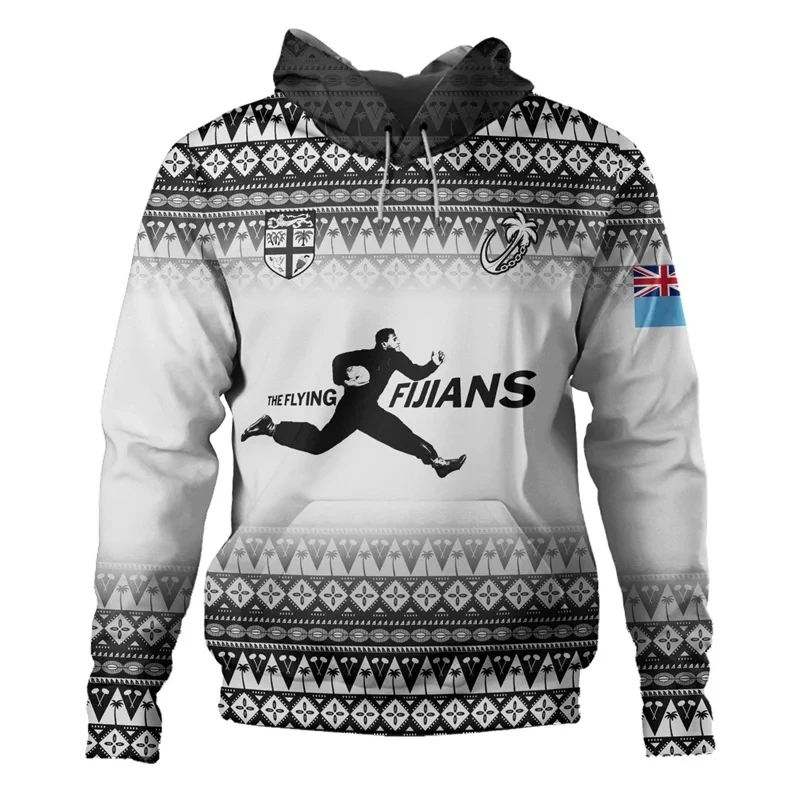 thumbnail image 1 of Nuevas sudaderas con capucha de Fiji Tapa Polynesian con estampado 3D para hombres, ropa de calle de moda, sudaderas con capucha de manga larga, ropa con capucha, 1 of 4