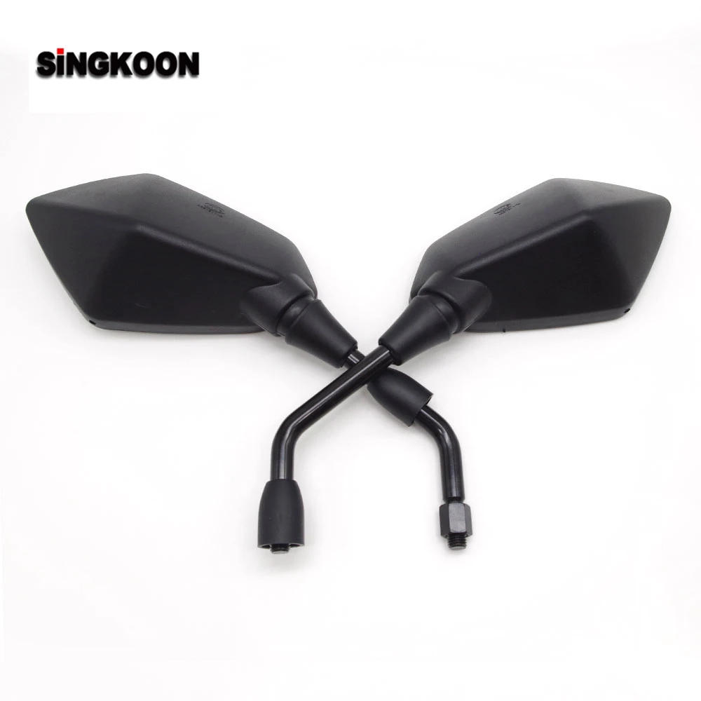 CarbonFibrePatternUniversal10mmMotocycleMirrorMotoRearviewSide
