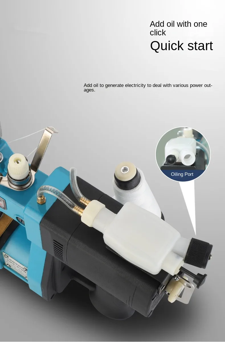High Speed HandHeld Woven Bag Sewing Machine Electric Manual Sealing Machine Automatic Cut Cotton Thread 210W 4 S255185720bba455fa2d7679d0630bcf5K