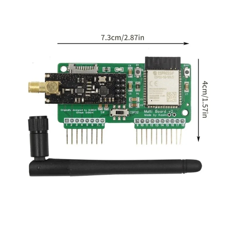 Flipper NRF24+ESP32 무선용 Flipper WiFi 멀티 WIFI 개발 보드 확장형 다기능 보드