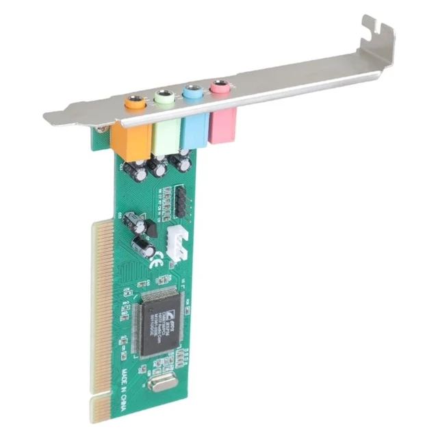 Scheda Audio PCI 4.1 Canali - CMI8738, Per Computer Desktop, Compatibile Con Windows Fino A 10 - Foto 6