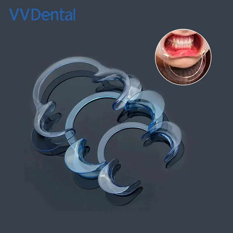 

VV Dental 5PCS / Набор C - образный расширитель для губ расширитель для полости рта Очистка полости рта ортодонтический стоматологический инструмент