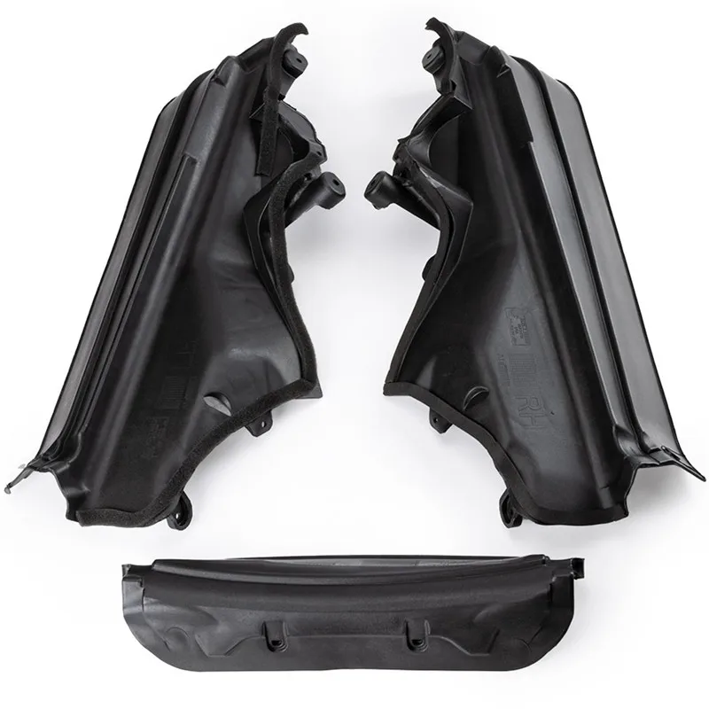 3PCS Engine Repair Kit For BMW X5 X6 E70 Upper Compartment Partition Panel 51717169419 51717169420 51717169421 51 71 7 169 419
