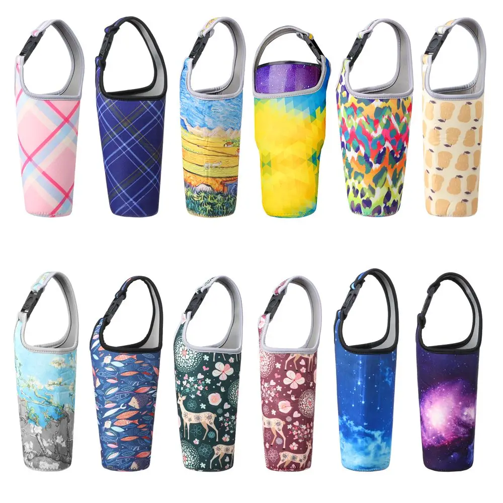 Fashion 30oz Anti-Hot Cup Sleeve Eco-Friendly Beverage Bag Outdoor Travel Water Bottle Holder Tumbler Carrier Cup Accessories