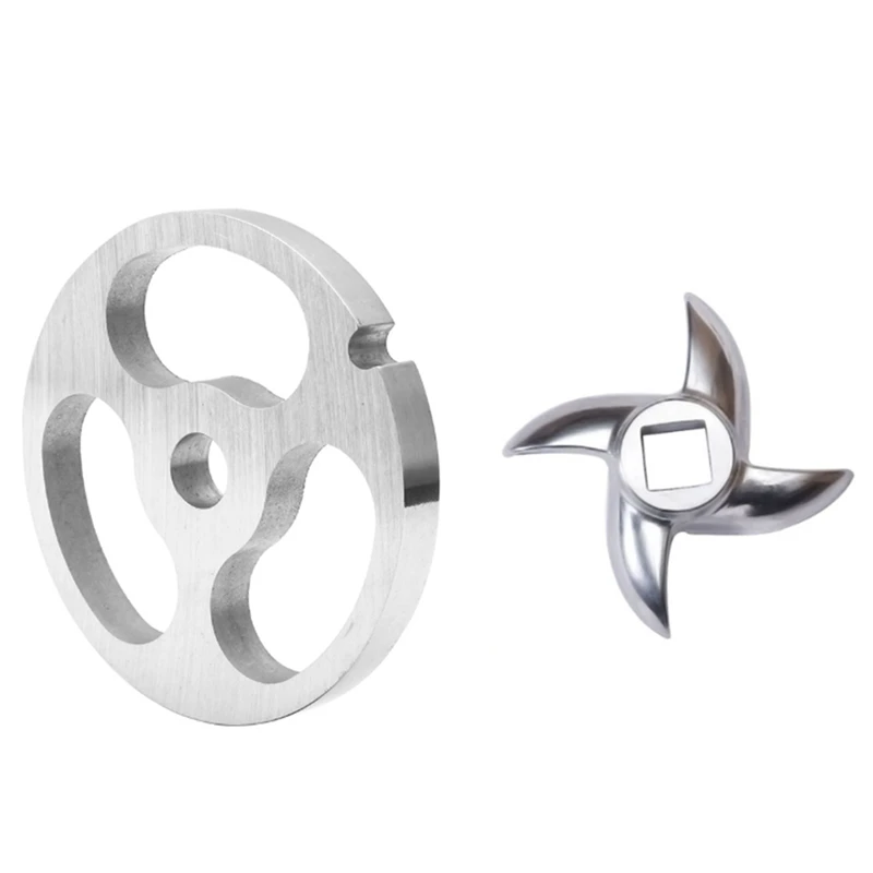 Dischi Per Piastre Tritacarne Lama Per Tritacarne In Acciaio Inossidabile Per Miscelatore Per Aiuto Da Cucina 12 Accessori Per Coltelli Tritacarne Tip