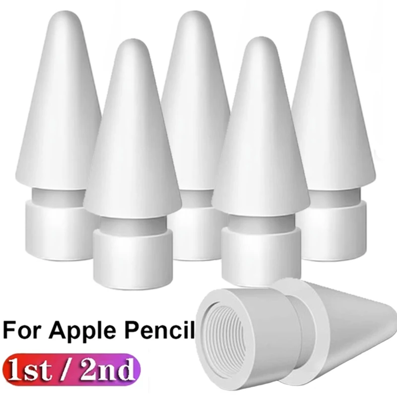 

Pencil Tips for Apple Pencil 1st 2nd Generation Replacement Nib High Sensitivity Stylus Pen Tips for Apple Pencil IPad Spare Nib