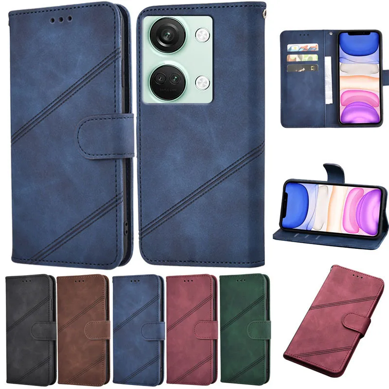 

Wallet Cover For OnePlus Nord 3 Case Magnetic Flip Leather Stand Phone Protective Etui Book For OnePlus Nord 3 CPH2493 CPH2491