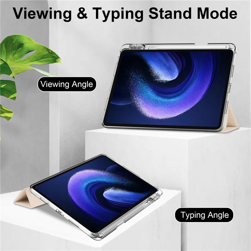 Smart Tablet Funda For Xiaomi MiPad 6 Pro Case With Pencil Holder Shell For Xiaomi Pad 6 Pro Case 2023 11 inch For Mipad6 Cover_voghion.com