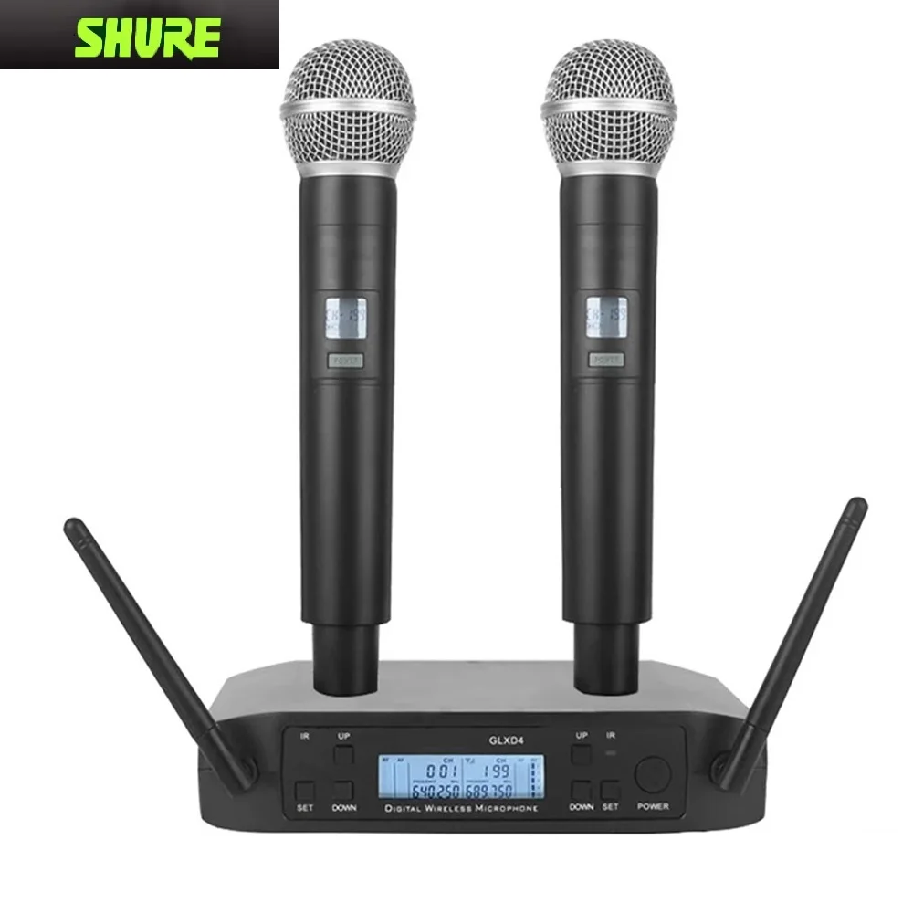 SHURE GLXD4 Wireless Microphone UHF 640 690MHz Professional Handheld