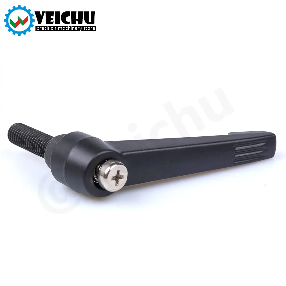 6 Leve Di Serraggio Regolabili M5 - Filettatura Interna, Nero, Per Macchine Utensili, Saldatrici E Lavorazioni - Foto 9