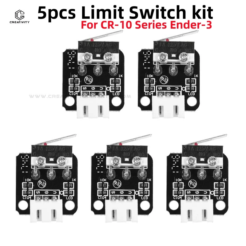 X/Y/Z Axis End Stop Limit Switch 3Pin N/O N/C Easy to Use