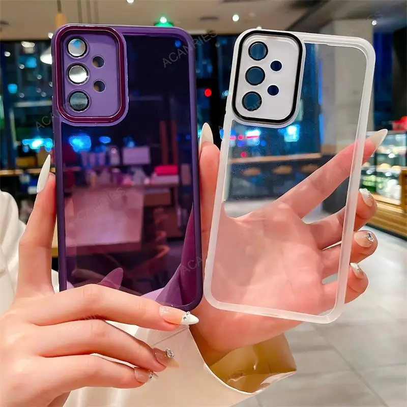 Transparent Silicone Protective Case with Lens Guard