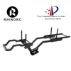 Rhino Crawler Frame Chassis Full Kit,With Capra Axles Driver Shaft Gear Box for 1/10 RC Crawler Car 2