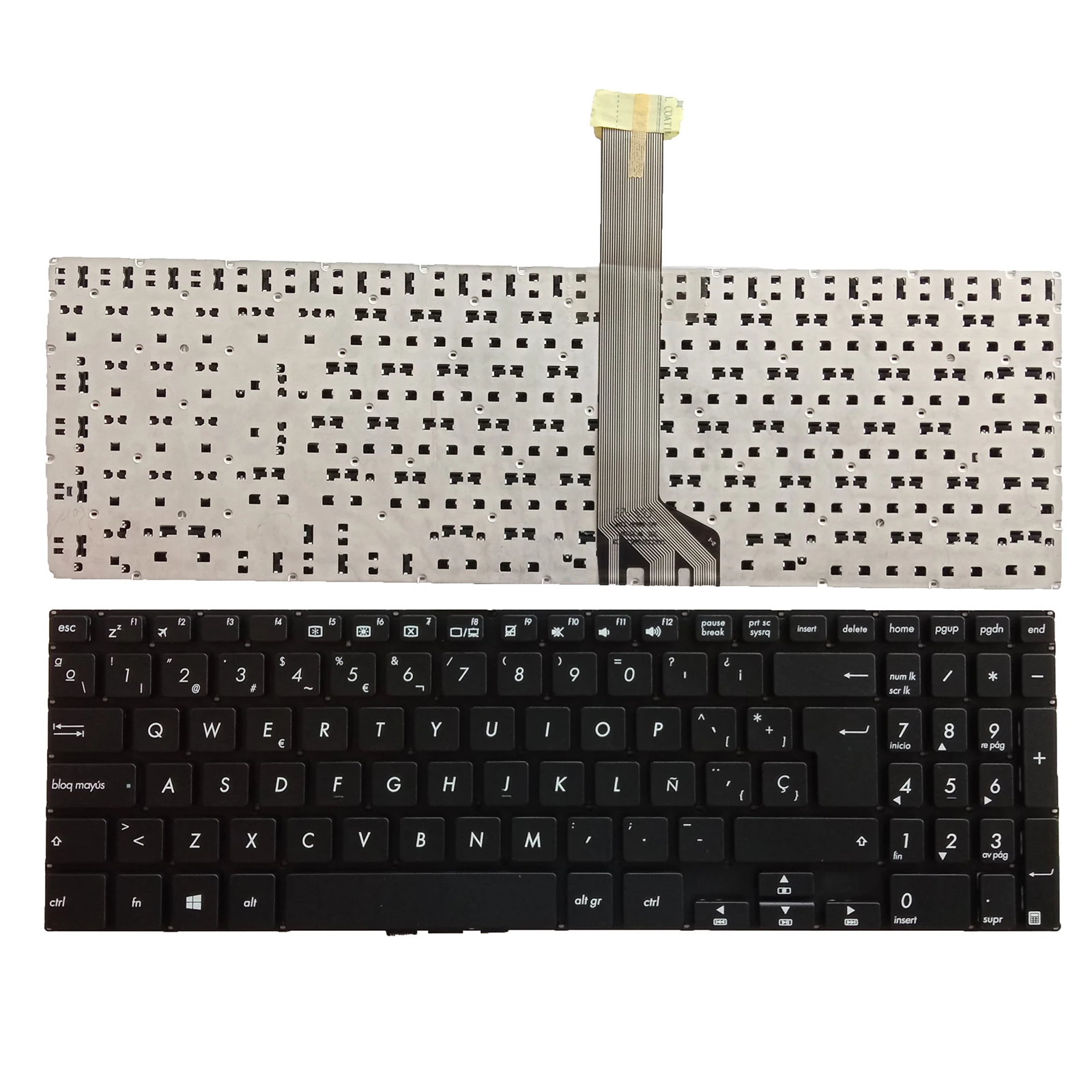 

New Spanish SP Laptop keyboard for Asus P4540UQ P4540 0KN1-131US12