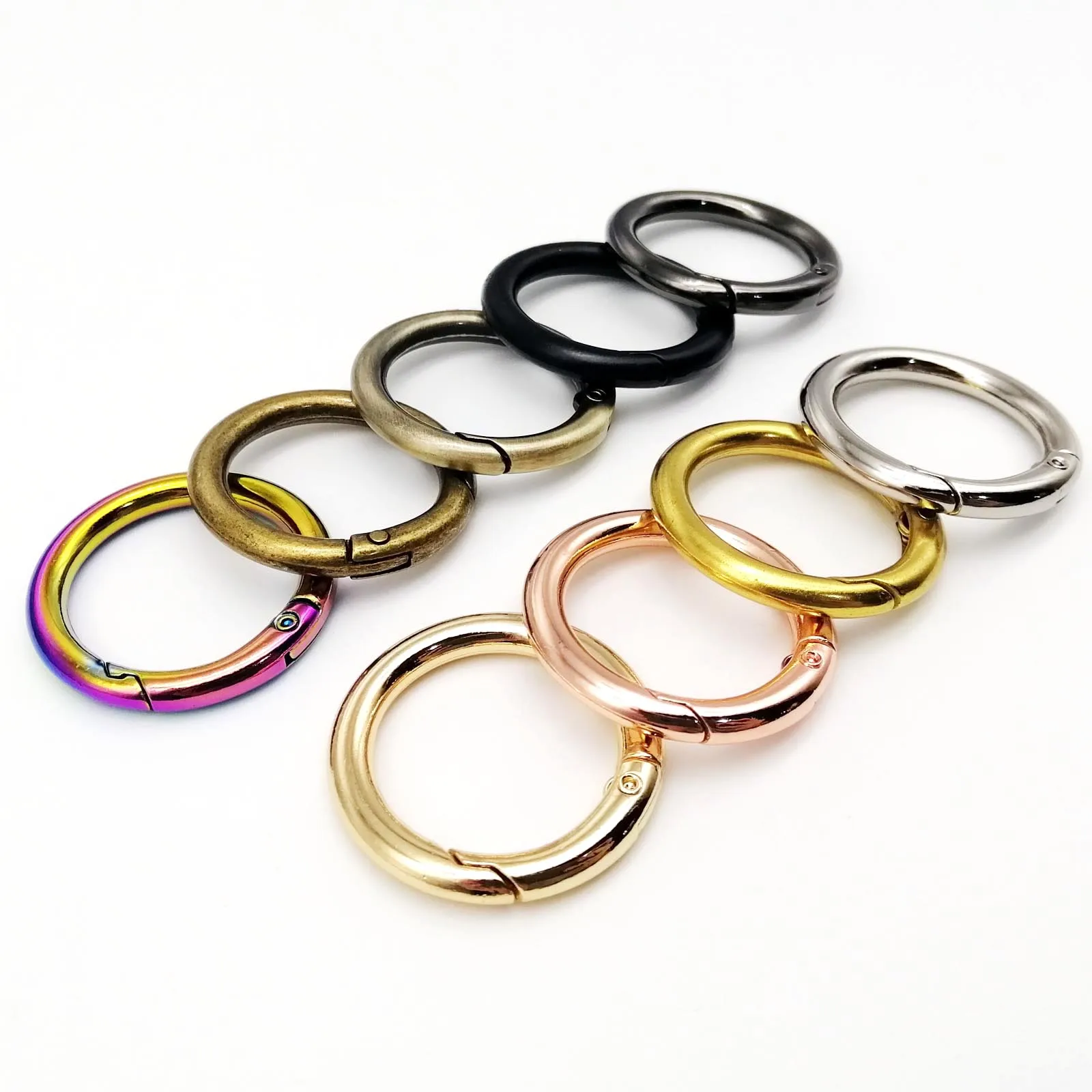 Cheap Keyring Ring Buckle Zinc Alloy Handbags Round O-Ring Buckle