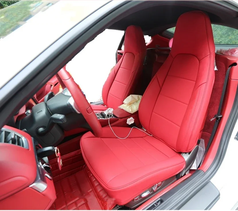 Car Seat Pillow 2 Seats for Porsche 718 Boxster 911 BMW Z4 Audi TT Jaguar F-Type