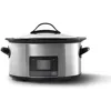 Free shipping, using MyTime ™ Technical ™ 6 quart slow stew pot, programmable slow stew pot, stainless steel, household utensils 1