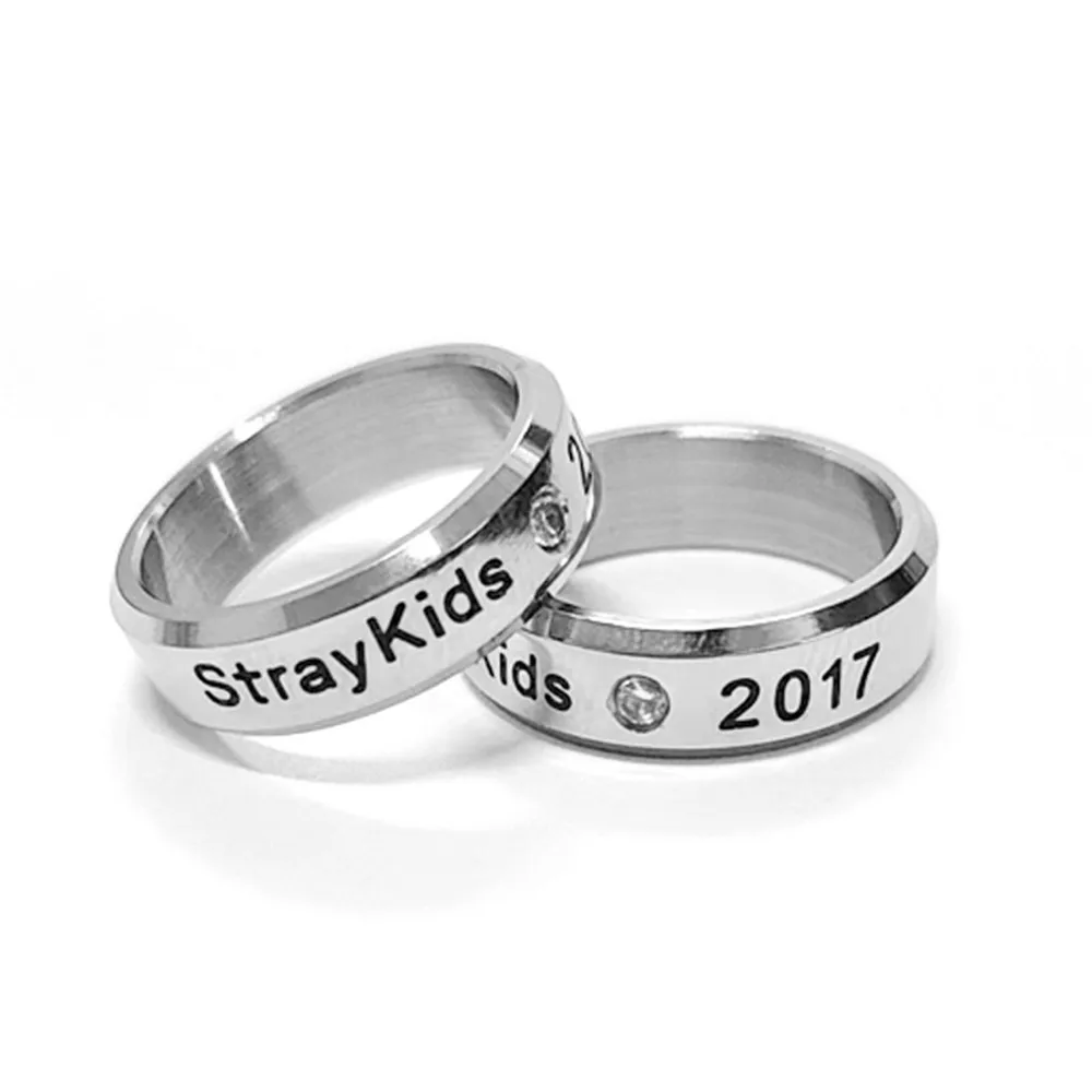Lee Know Ring Stray Kids SKZ Stay Spinner Ring Stainless Steel