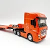 Huina 1730 Model Truck 2023 New 1:50 Scale Semi -alloy Flat Trailer 12 Wheel Engineering Vehicle Diecast Car Toy For Boys Child 1
