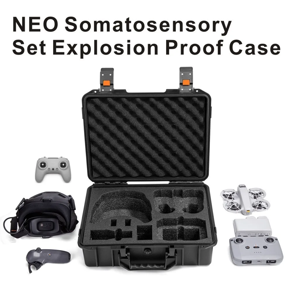 For Neo Goggles N3 Somatosensory Flight Combo Explosion-proof Case NEO FPV/ Joystick Protector Box RCN3 suitcase Flight Glasses Case