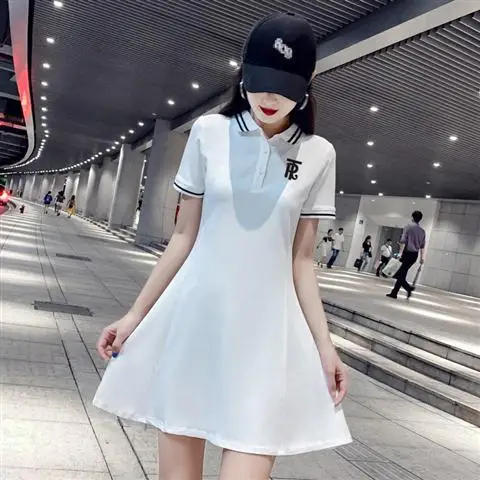 ☆BADBLOOD☆Vintage Club Polo Mini Dress 韓国発 大人気 ☆韓国人気☆BADBLOOD☆VINTAGE CLUB POLO MINI DRESS (BADBLOOD