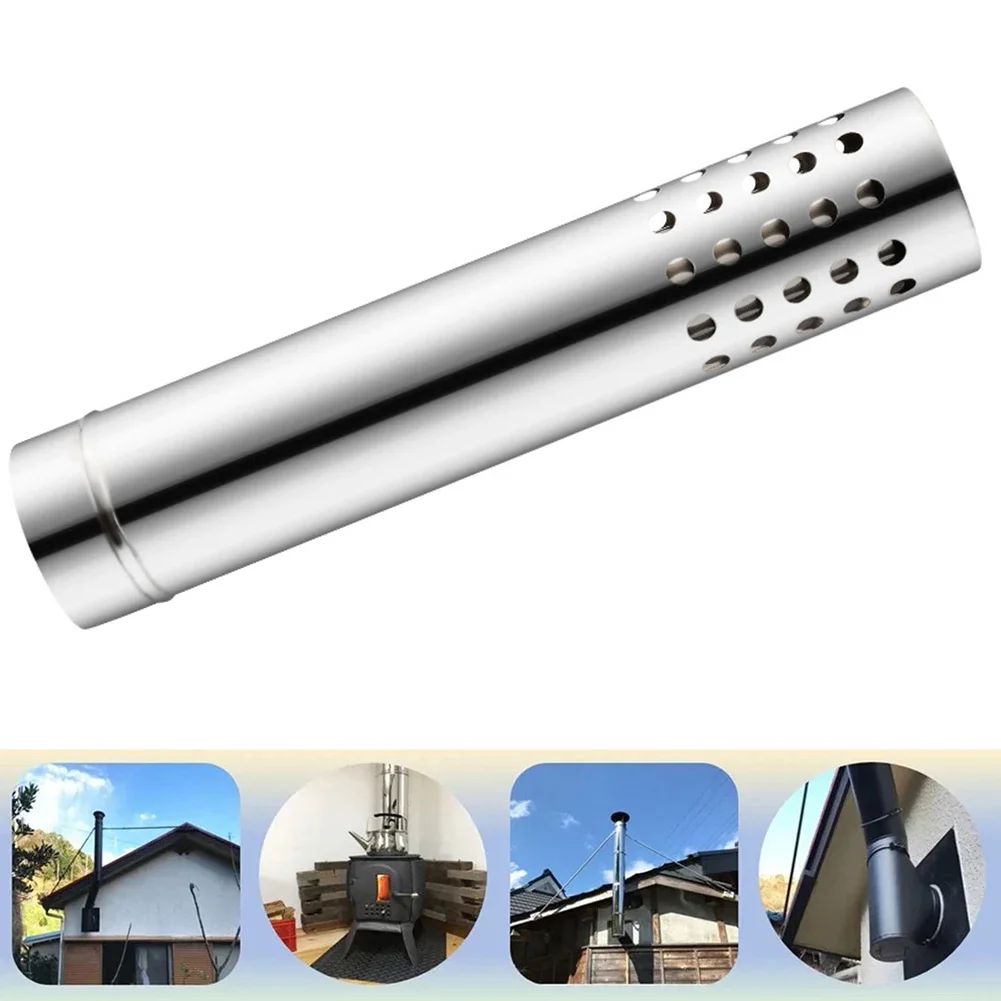 Stove pipe 6cm discharge water heater stove chimney pipes windscreen trim cover exhaust pipes chimney liner bend chimney liner pipe