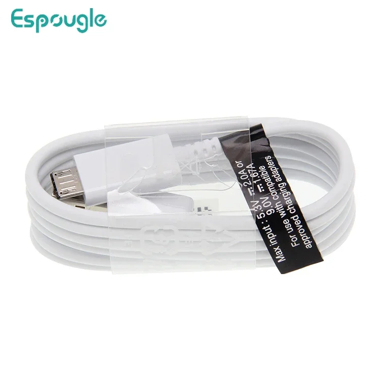 

Кабель Micro USB для быстрой зарядки и передачи данных, белый, 1,2 м