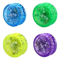 כדור יויו מואר מתנה לילדים אור LED מבריק יויו מקצועי במהירות גבוהה צעצוע קלאסי 1