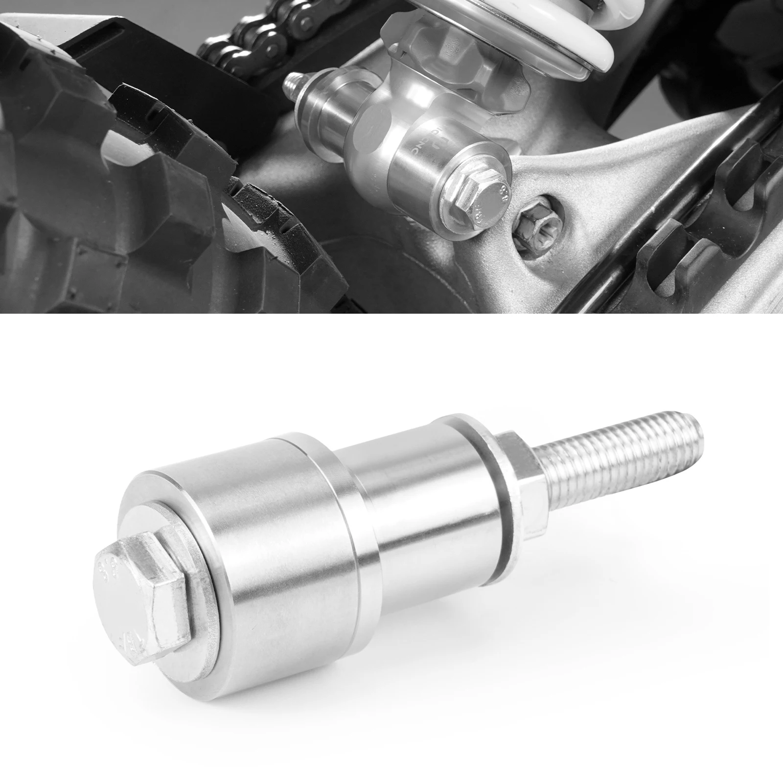 Ace Race Parts 75018 4.000 OD x 3.000 OD 0.047 (1.2mm) Reducer CP1 Titanium - (2.375 Long)