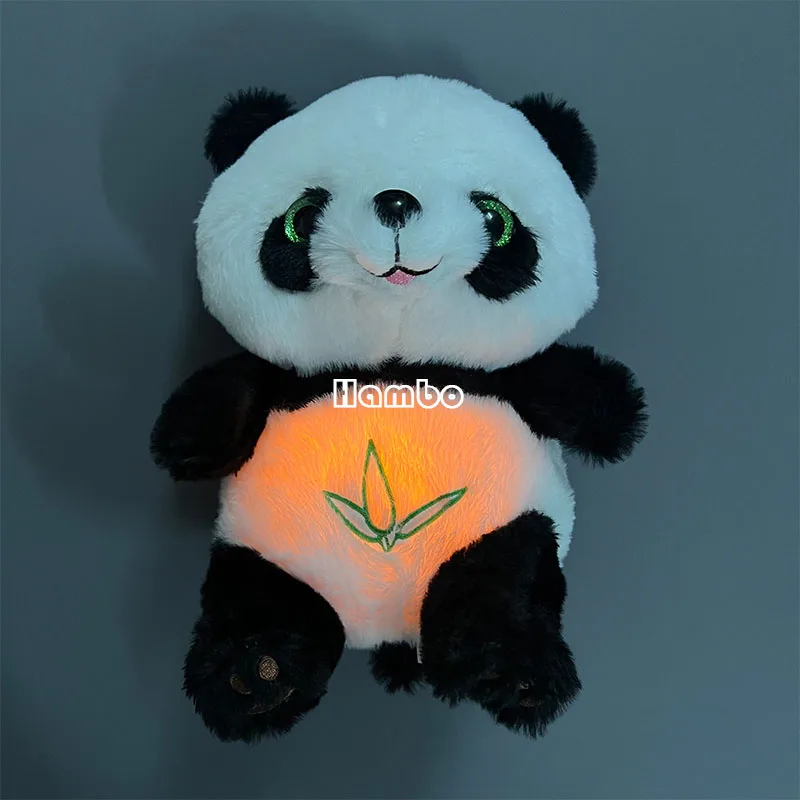 Plush Toys Newborn Breathing Bear Panda Soothing Musical Plush Baby Sleep Companion Snuggle Anxiety Relief Teddy Doll