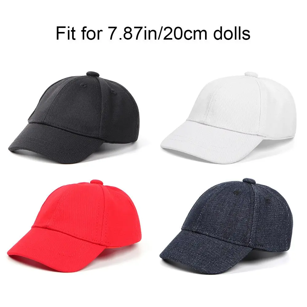 Colorful Cloth Baseball Cap for 20cm Dolls