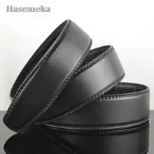 

Automatic buckle Belt strip men's Belt leather belt body Napa Black belt strip