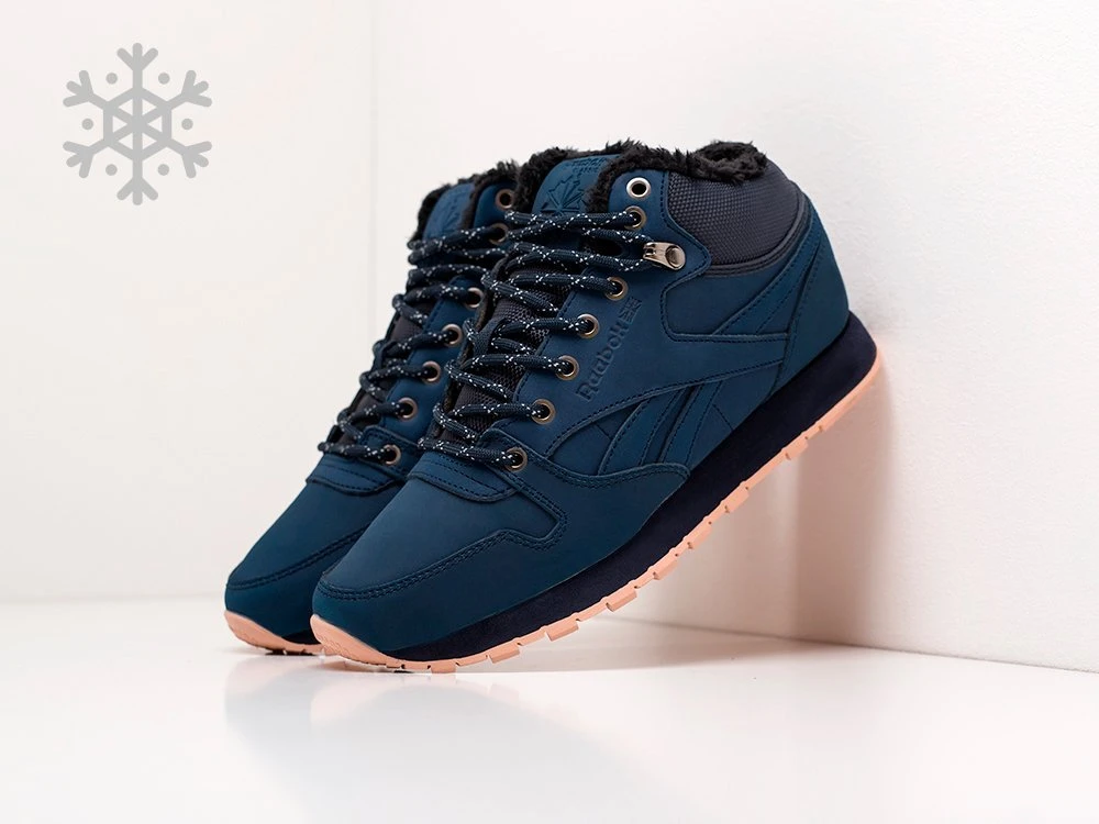 Traer Tesoro Proceso Reebok zapatillas de deporte para mujer, Cuero clásico, color azul, para  invierno|Zapatos vulcanizados de mujer| - AliExpress