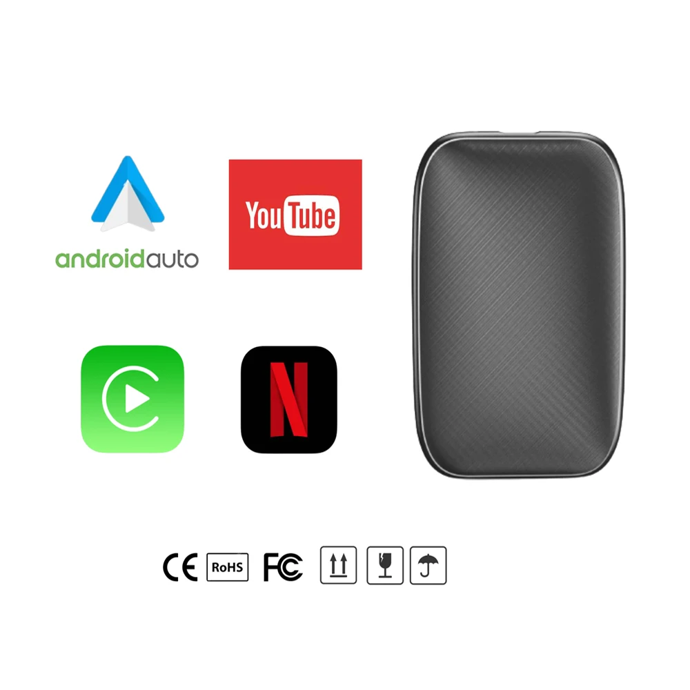 Yoyaxi Wireless CarPlay Adapter - Netflix , Magic Box Carplay Auto- Adapter, Einfach zu bedienen, starke Kompatibilität, Komfort genießen