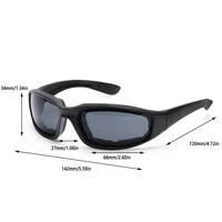 Lunettes de soleil d'équitation de moto, lunettes cool, sports de plein air, engrenages de protection, coupe-vent, anti-poussière, scooter, protection des yeux, nouveau 6