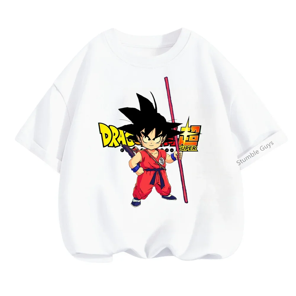 thumbnail image 1 of Camiseta de Dragon Ball Z para niños y niñas, camiseta de manga corta con estampado gráfico de Goku y dibujos animados de Anime para niños, camisetas de Sonic, ropa para niños y adolescentes, 1 of 5