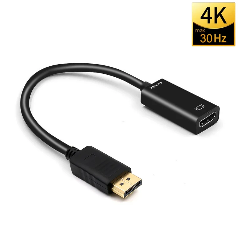4K DP To HDMI-compatible Cable 1080P Male Female Converter Cables Adapter Video Audio for PC TV Projector Hp Laptop |