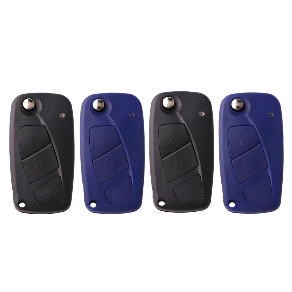 Keyforkesscustodia a 3 pulsanti pieghevole pieghevole a distanza per auto chiave Shell Cover per Fiat 500 Panda EVO Idea Punto Ducato Stilo Doblo Bravo belgio - S255408627e814231bf5ecefbd17f44561